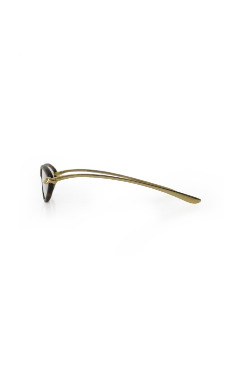 Knot Cat Eye Sunglasses in Havana/Transparent — снимка 2