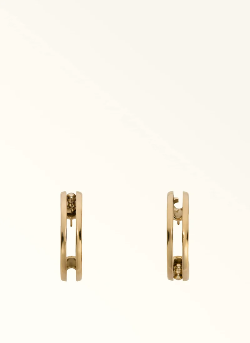 Обеци Furla Arco- Pillola Oro — снимка 3