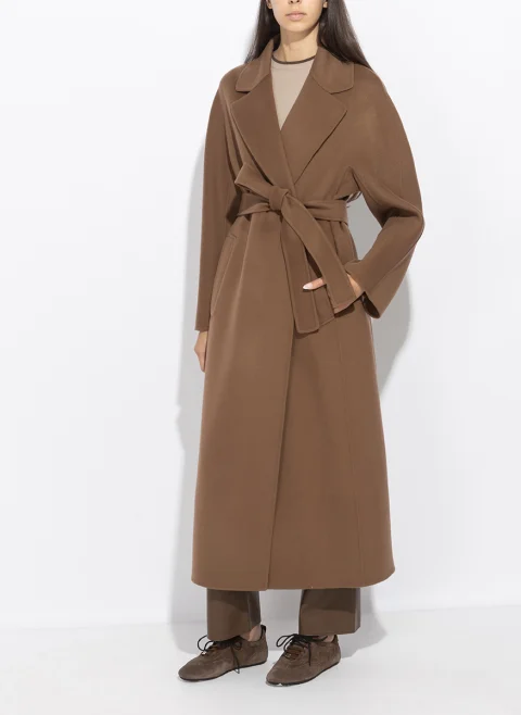Палто от 100% фина вълна 'Robe style' 'S Max Mara Smmpenelope