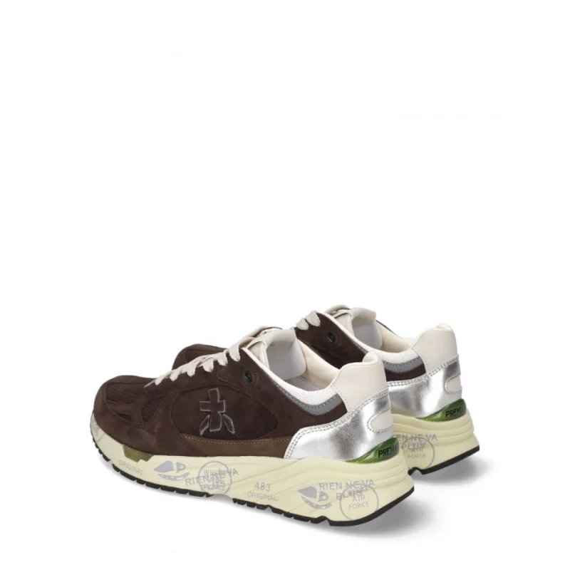 Дамски кафяви маратонки Mased 8596 Premiata — снимка 6