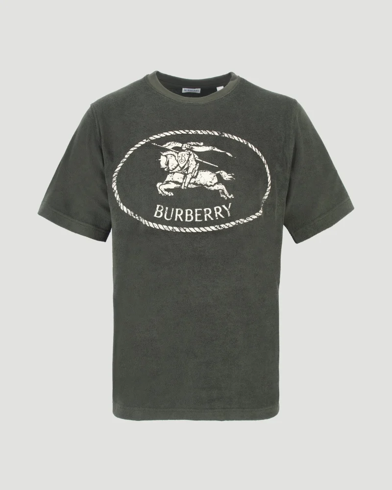 Knight Stamp Towelling T-Shirt