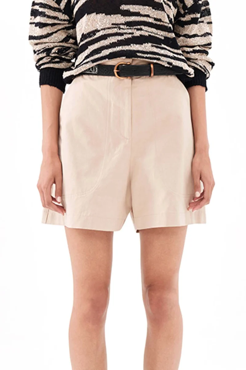 Къс панталон "Solid Sand" Shorts 23276 12398-beige