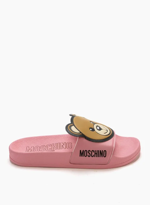 Чехли 'Teddy Bear' Moschino Kids