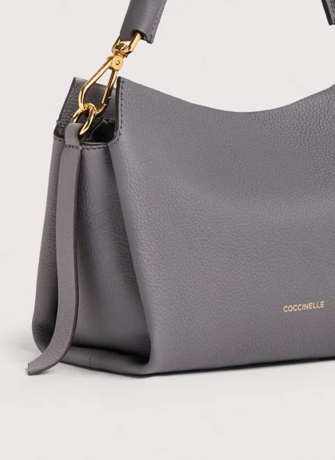 Кожена чанта Coccinelle Boheme Small — снимка 7