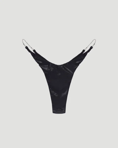 Star Bikini Bottom in Black