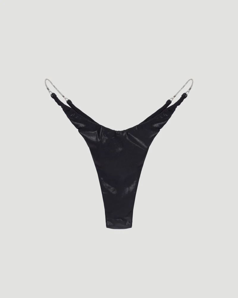 Star Bikini Bottom in Black