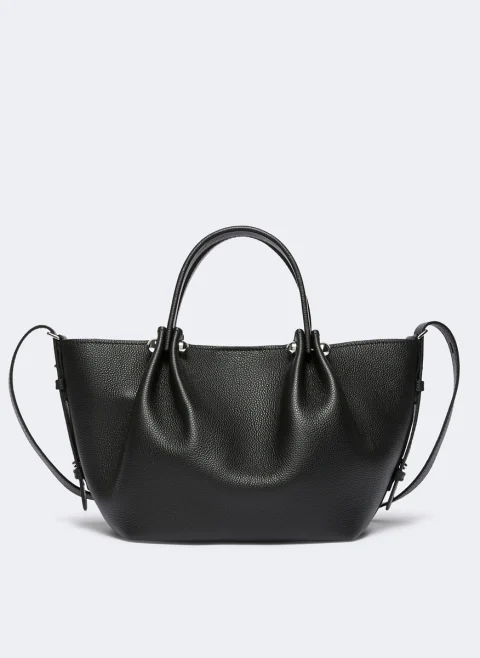 Кожена чанта Weekend Max Mara Wkadritto — снимка 3