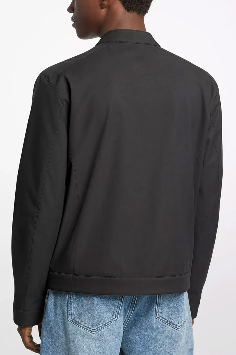 Яке Basic Nylon Racer CB92E2238A 001 black — снимка 2