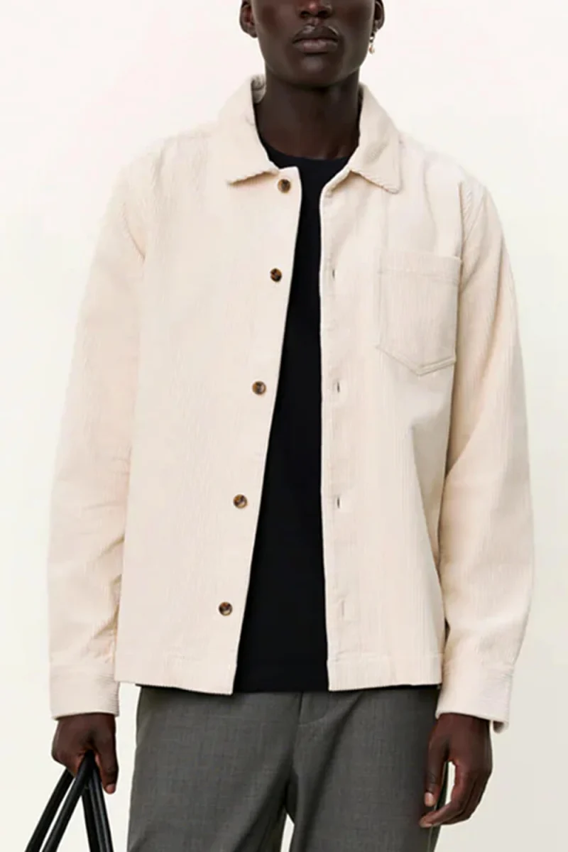 Риза Layton Corduroy Overshirt LDM410176 215215-ivory — снимка 2
