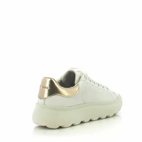Дамски Сникърс GEOX – D45TCD D SPHERICA WHITE/LT GOLD — снимка 2