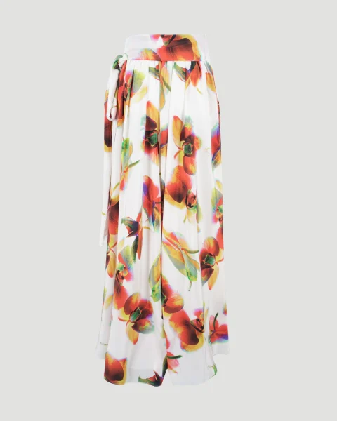 Solarised Orchid Print Pants — снимка 2