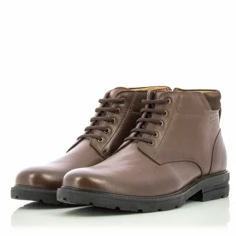 Мъжки Ежедневни Боти SOLLU – 39492 XTRA COMFORT OCRE/BROWN — снимка 3