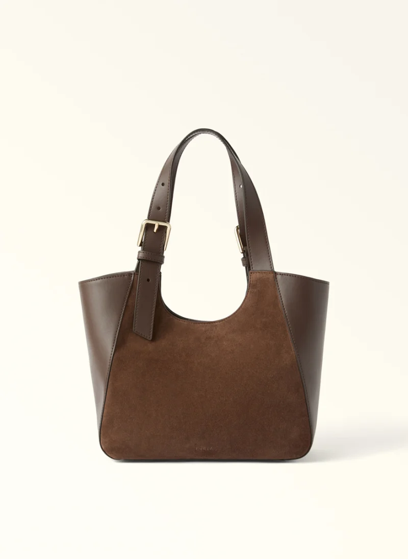 Чанта Furla Dora Toni Cioccolato S