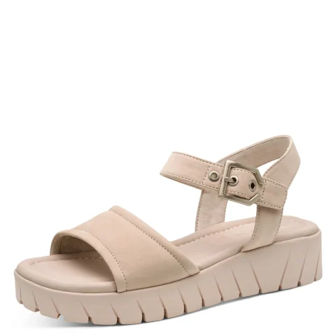 Дамски Равни Сандали TAMARIS – 1-28216-46-418 IVORY — снимка 3