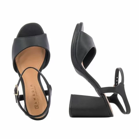 Дамски Сандали На Ток RAMARIM – 2259202-3 BLACK — снимка 5