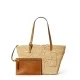 Дамска чанта рафия Ella Small TORY BURCH — снимка 3