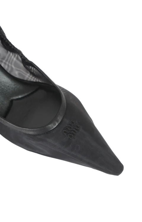 Ruches Mesh Fabric Pumps — снимка 3