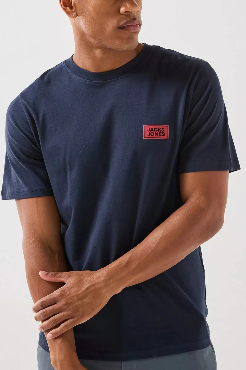 T-Shirt Jjrush 12298424 19-3923 TCX navy blazer — снимка 2