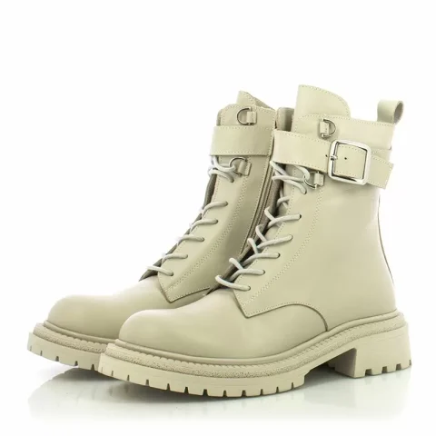 Дамски Кубинки CARLO FABIANI – 247-8473 BEIGE — снимка 3