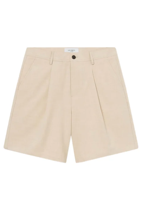 Бермуда Peter Pleated Twill Shorts LDM511053 847847-light desert sand melange