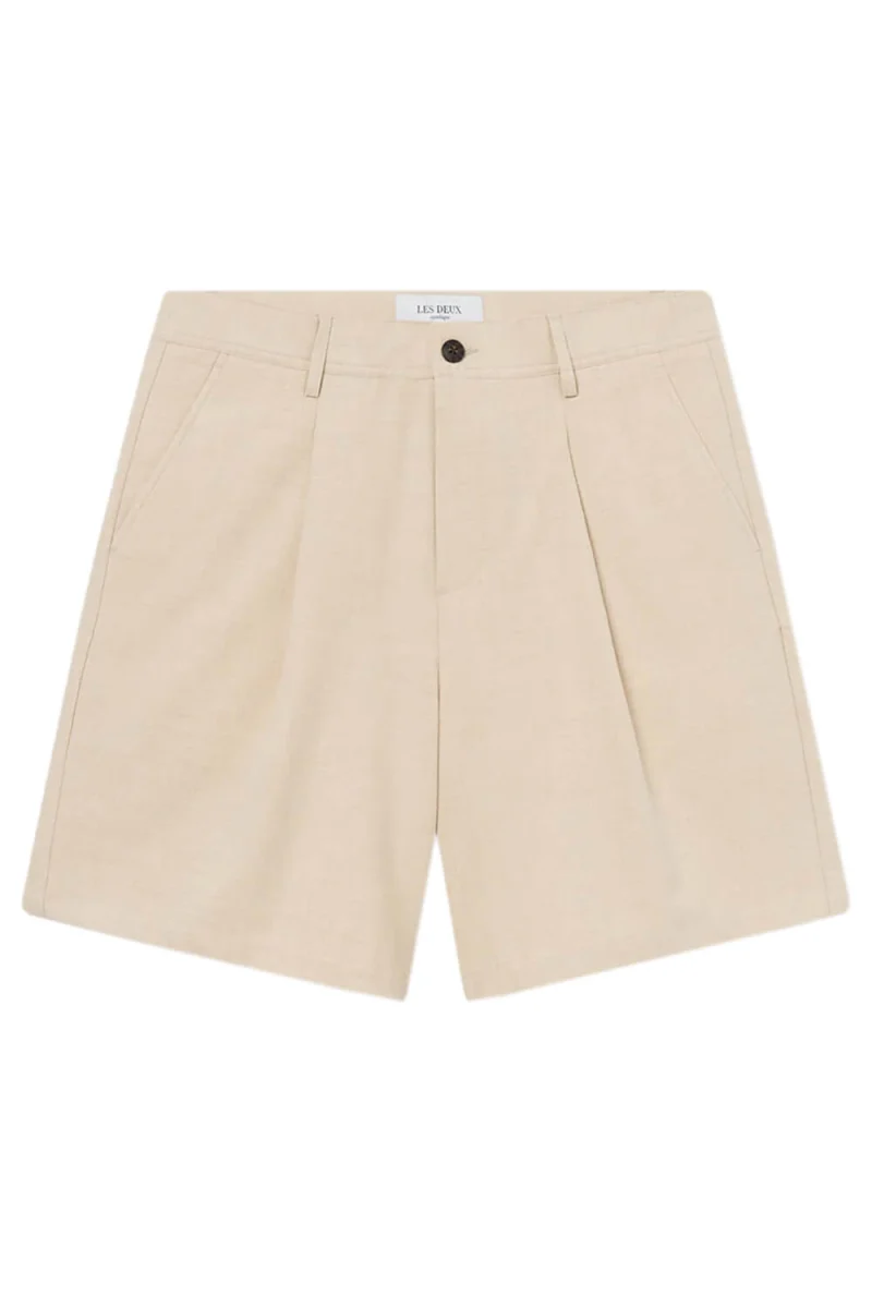Бермуда Peter Pleated Twill Shorts LDM511053 847847-light desert sand melange