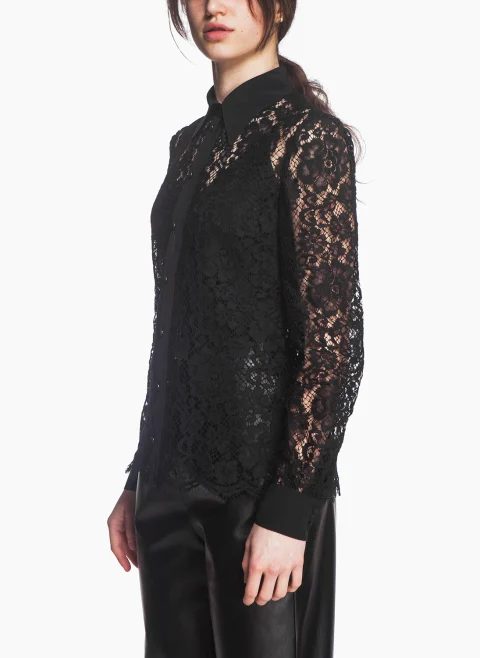 Дантелена риза Dolce&Gabbana — снимка 3