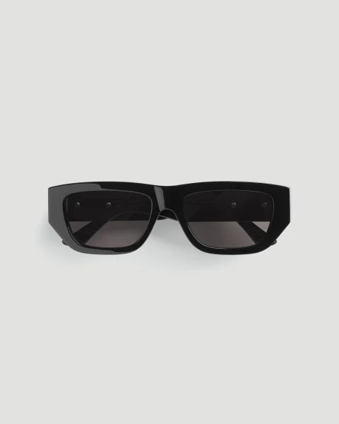 Bolt Recycled Acetate Rectangular Sunglasses