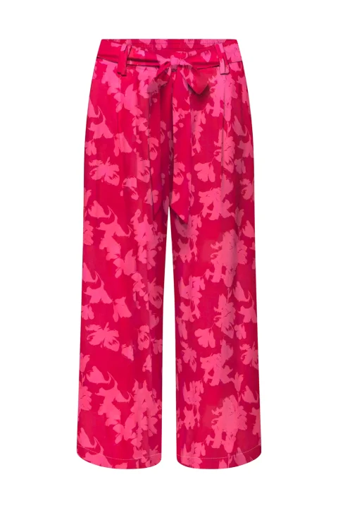 Панталон Onlnova Life Vis Crop Palazzo 15222225 19-2047 TCX sangria