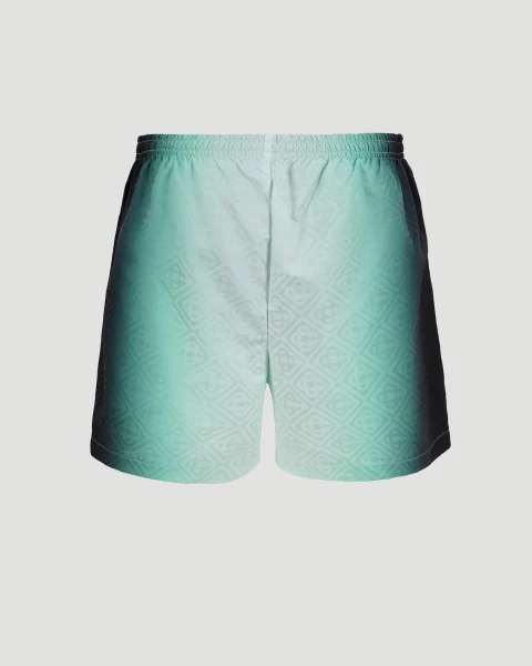 Gradient Monogram Jacquard Swim Shorts — снимка 3