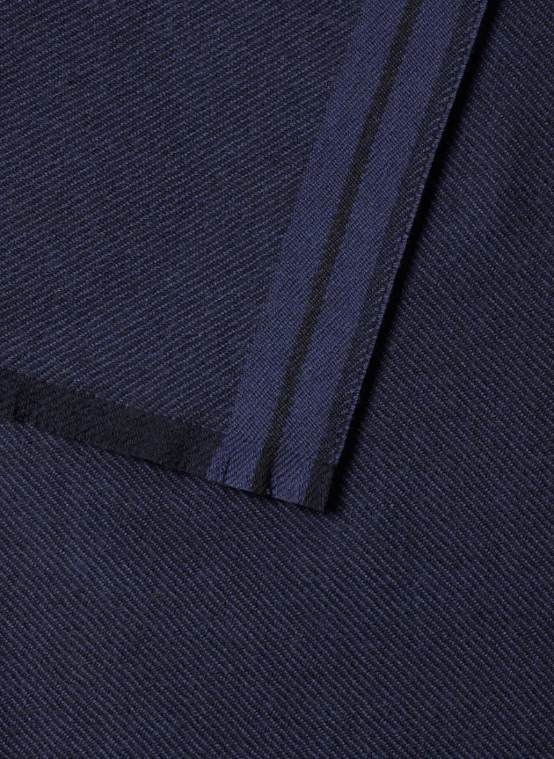 Шал с раиран мотив Zegna — снимка 2