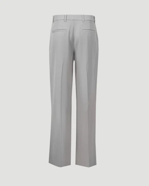 Wool Triple Pleat Tailored Trousers — снимка 5