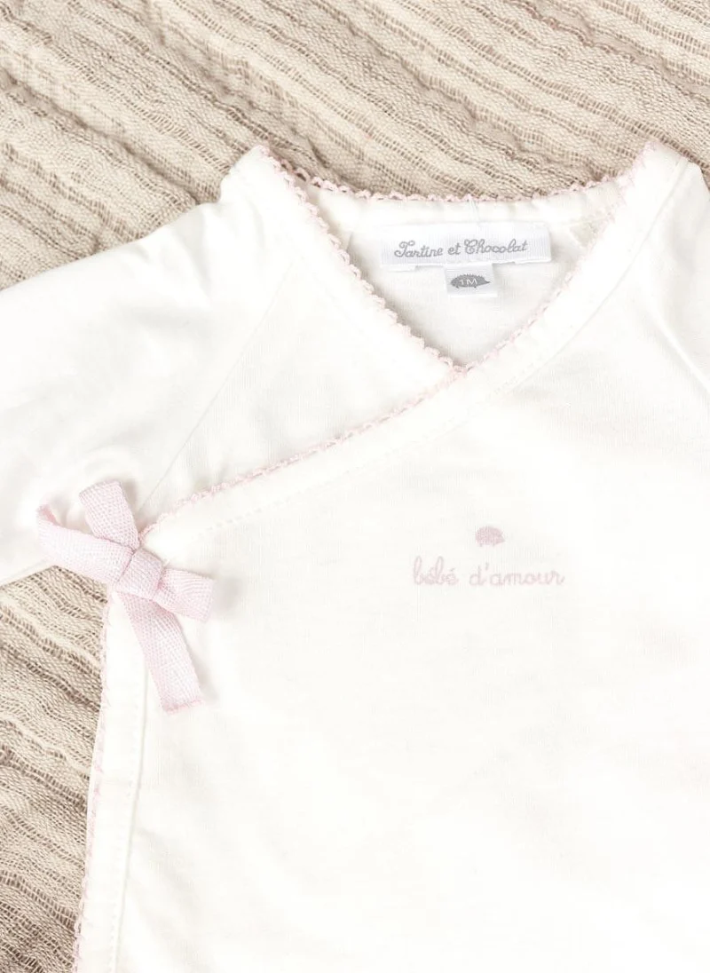 Боди с панделка Tartine et Chocolat — снимка 8