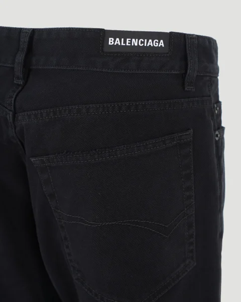 Slim Shorts in Black — снимка 3