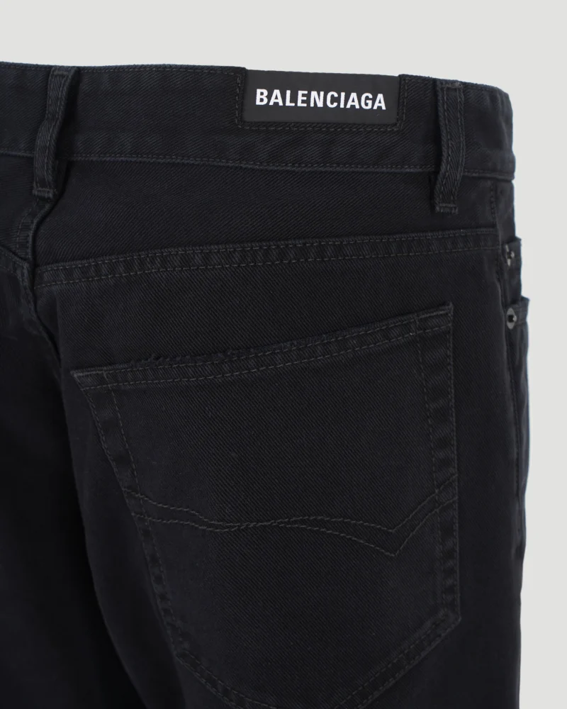 Slim Shorts in Black — снимка 3