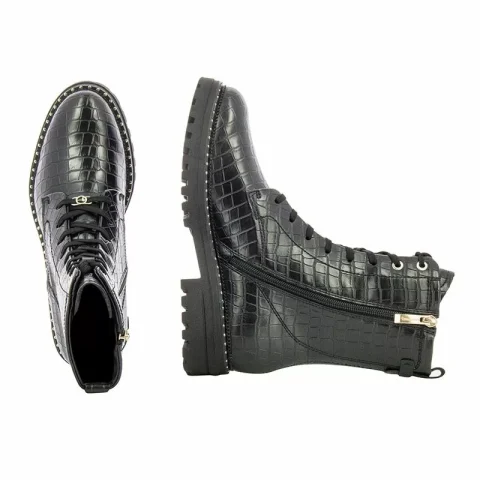 Дамски Кубинки TAMARIS – 1-25223-41 001 BLACK — снимка 5