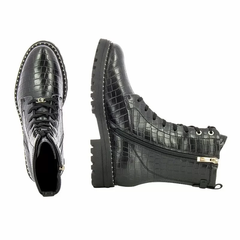 Дамски Кубинки TAMARIS – 1-25223-41 001 BLACK — снимка 5