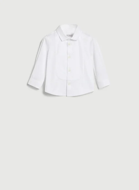 Класическа риза Brunello Cucinelli Kids 24-36M