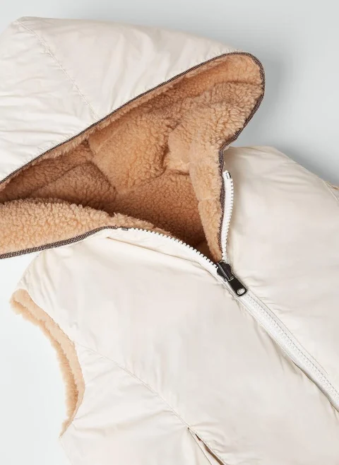 Двулицев елек Brunello Cucinelli Kids 8-10 — снимка 2