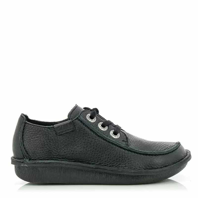Дамски Ежедневни CLARKS – 20306639 FUNNY DREAM BLACK LEATHER