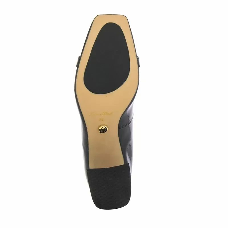 Токчета DONNA ITALIANA – 11034-715-757 VZ SEDA BLACK MA — снимка 4