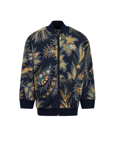 Бомбър яке с принт 'Paisley' Etro Kids