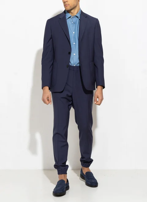 Костюм от 100% вълна Zegna