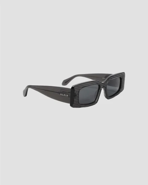 Rectangular Sunglasses Grey — снимка 4