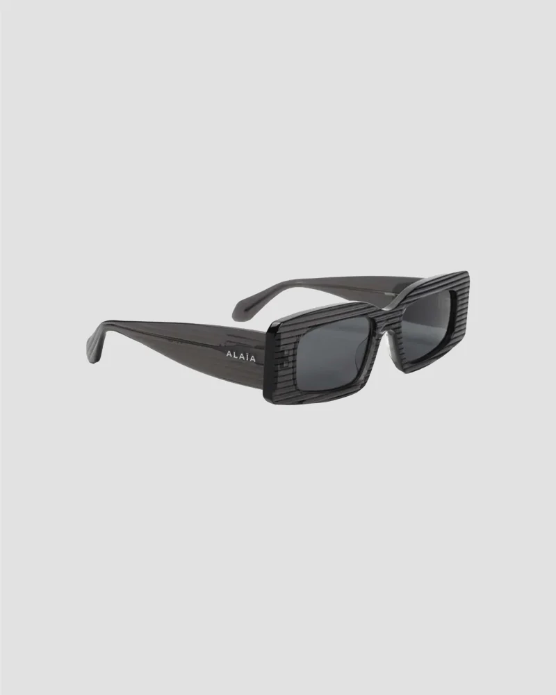 Rectangular Sunglasses Grey — снимка 4