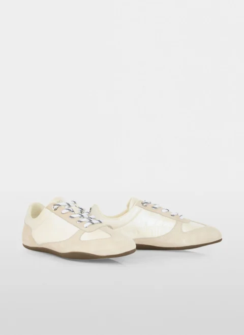 Кецове с детайли от велур Marc Cain Sports — снимка 2