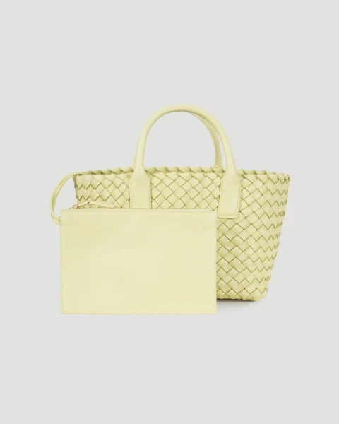 Mini Cabat Bag in Butter Gold — снимка 2