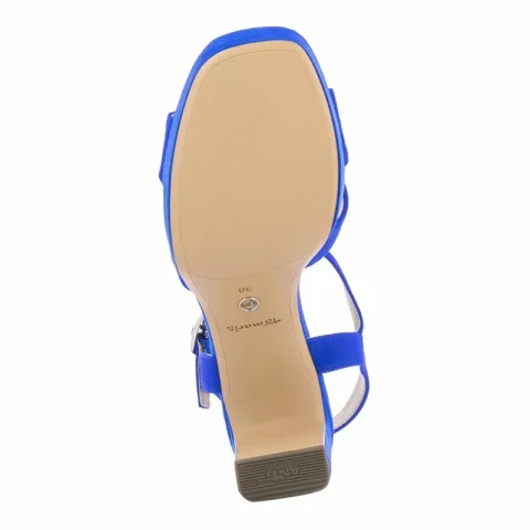 Дамски Сандали На Ток TAMARIS – 1-28309-42-187 ROYAL BLUE — снимка 4
