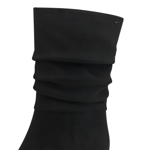 Дамски Боти На Ток TAMARIS – 1-25020-43-001 BLACK — снимка 4