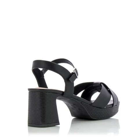 Дамски Сандали На Ток COMFORTFLEX – 2277402-8 BLACK — снимка 2