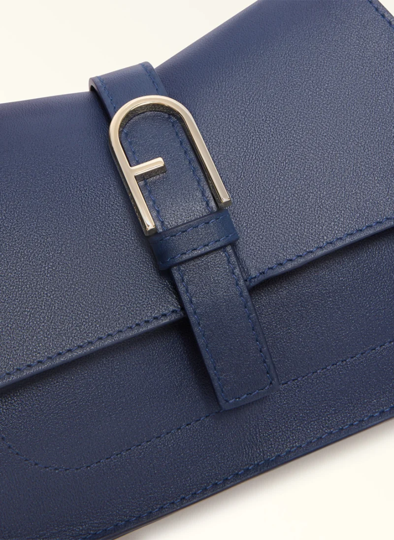 Чанта Furla Flow Mini Nuvola Blu Reale — снимка 4
